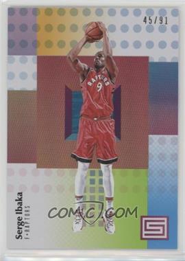 2017-18 Panini Status - [Base] - Aspirations #43 - Serge Ibaka /91