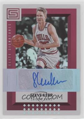 2017-18 Panini Status - Elite Signatures #ES-SKR - Steve Kerr