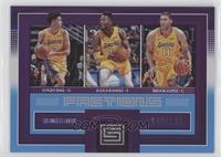 Lonzo Ball, Julius Randle, Brook Lopez #/199