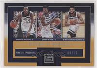 Andrew Wiggins, Jimmy Butler, Karl-Anthony Towns #/10