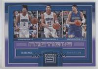 Elfrid Payton, Aaron Gordon, Nikola Vucevic #/149