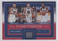 Stephen Curry, Klay Thompson, Kevin Durant #/299