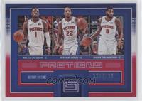 Reggie Jackson, Avery Bradley, Andre Drummond #/299