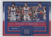 Elfrid Payton, Aaron Gordon, Nikola Vucevic #/299