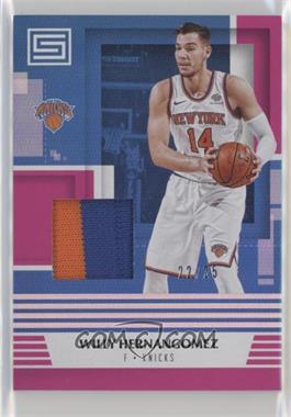 2017-18 Panini Status - Materials - Pink #M-WHG - Willy Hernangomez /25