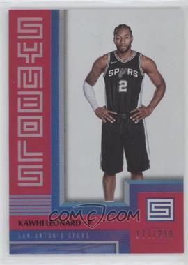 2017-18 Panini Status - Symbols - Red #20 - Kawhi Leonard /299