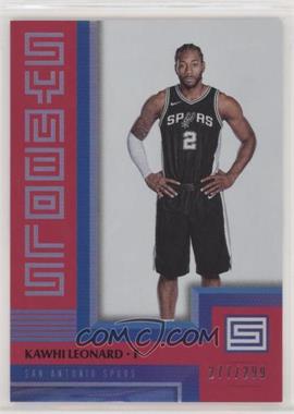 2017-18 Panini Status - Symbols - Red #20 - Kawhi Leonard /299