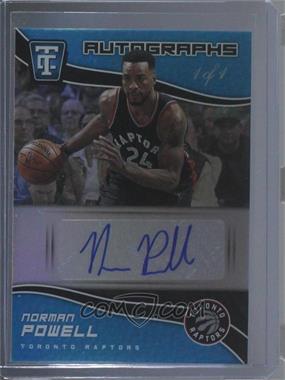 2017-18 Panini Totally Certified - Autographs - Holo Blue #TCA-NP - Norman Powell /1