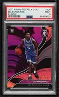 Rookies - De'Aaron Fox [PSA 9 MINT] #/199