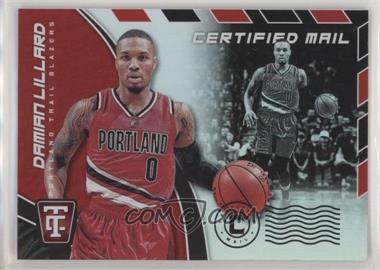 2017-18 Panini Totally Certified - Certified Mail #6 - Damian Lillard