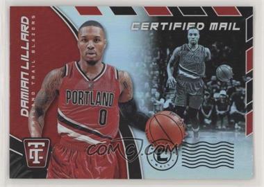 2017-18 Panini Totally Certified - Certified Mail #6 - Damian Lillard