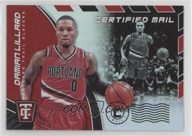 2017-18 Panini Totally Certified - Certified Mail #6 - Damian Lillard