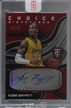 2017-18 Panini Totally Certified - Choice Signatures #CS-KBR - Kobe Bryant /35 [Uncirculated]