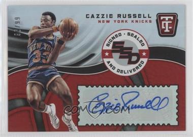 2017-18 Panini Totally Certified - Signed Sealed and Delivered #SSD-CR - Cazzie Russell /99