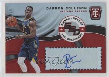 2017-18 Panini Totally Certified - Signed Sealed and Delivered #SSD-DA - Darren Collison /75