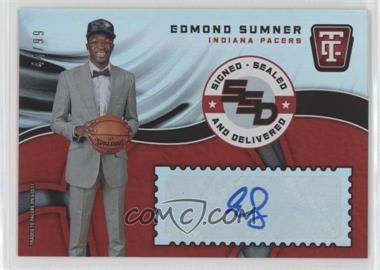 2017-18 Panini Totally Certified - Signed Sealed and Delivered #SSD-ES - Edmond Sumner /99