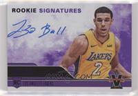Rookie Signatures - Lonzo Ball [Good to VG‑EX] #/49