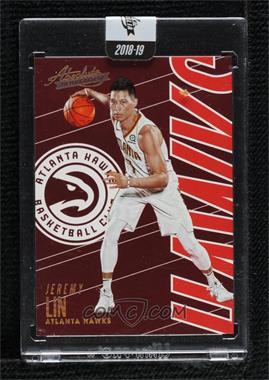 2018-19 Panini Absolute Memorabilia - [Base] - Maroon #5 - Veterans - Jeremy Lin /7 [Uncirculated]