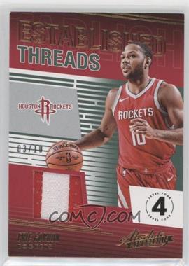 2018-19 Panini Absolute Memorabilia - Established Threads - Level 4 #ET-EGD - Eric Gordon /10