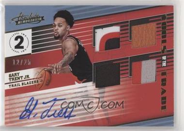 2018-19 Panini Absolute Memorabilia - Tools of the Trade Four Swatch Signatures - Level 2 #T4-GTR - Gary Trent Jr. /25