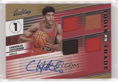 2018-19 Panini Absolute Memorabilia - Tools of the Trade Four Swatch Signatures #T4-CHS - Chandler Hutchison /99
