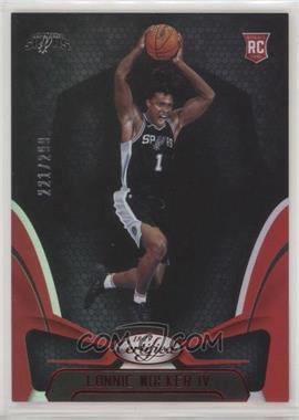 2018-19 Panini Certified - [Base] - Mirror Red #168 - Lonnie Walker IV /299