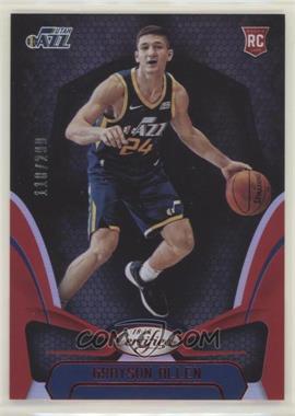 2018-19 Panini Certified - [Base] - Mirror Red #171 - Grayson Allen /299