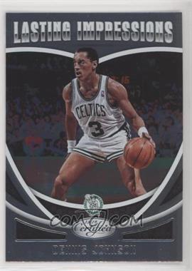 2018-19 Panini Certified - Lasting Impressions #LI-20 - Dennis Johnson