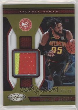 2018-19 Panini Certified - Materials - Mirror Gold #MT-DBM - DeAndre' Bembry /10