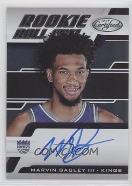 2018-19 Panini Certified - Rookie Roll Call #RRC-MB - Marvin Bagley III