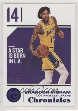 2018-19 Panini Chronicles - [Base] - Blue #11 - Brandon Ingram /99