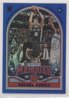 2018-19 Panini Chronicles - [Base] - Blue #236 - Marquee - Rodions Kurucs /99