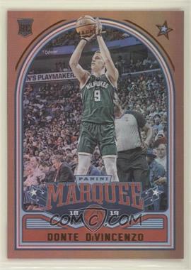 2018-19 Panini Chronicles - [Base] - Bronze #258 - Marquee - Donte DiVincenzo