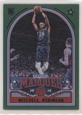 2018-19 Panini Chronicles - [Base] - Green #256 - Marquee - Mitchell Robinson