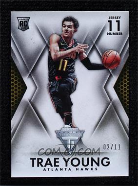 2018-19 Panini Chronicles - [Base] - Jersey Number #470 - Titanium - Trae Young /11