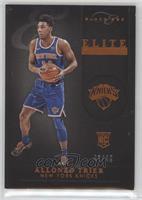 Elite Black Box - Allonzo Trier [EX to NM] #/49