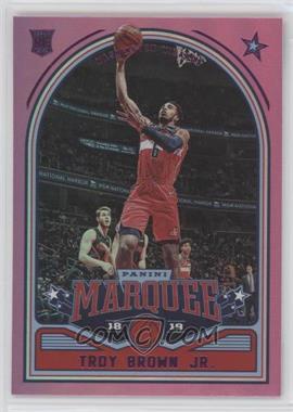 2018-19 Panini Chronicles - [Base] - Pink #250 - Marquee - Troy Brown Jr.