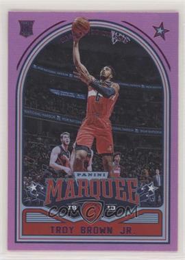 2018-19 Panini Chronicles - [Base] - Pink #250 - Marquee - Troy Brown Jr.