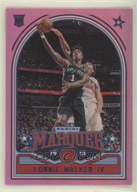 2018-19 Panini Chronicles - [Base] - Pink #266 - Marquee - Lonnie Walker IV