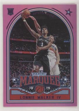 2018-19 Panini Chronicles - [Base] - Pink #266 - Marquee - Lonnie Walker IV
