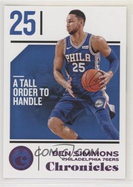 2018-19 Panini Chronicles - [Base] - Pink #8 - Ben Simmons