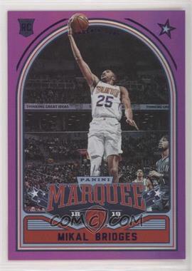 2018-19 Panini Chronicles - [Base] - Purple #257 - Marquee - Mikal Bridges /49