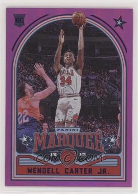 2018-19 Panini Chronicles - [Base] - Purple #259 - Marquee - Wendell Carter Jr. /49