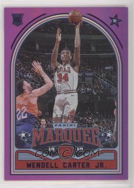 2018-19 Panini Chronicles - [Base] - Purple #259 - Marquee - Wendell Carter Jr. /49