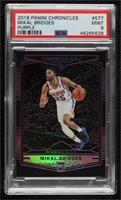 Obsidian Preview - Mikal Bridges [PSA 9 MINT] #/49