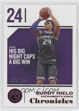 2018-19 Panini Chronicles - [Base] - Red #12 - Buddy Hield /149