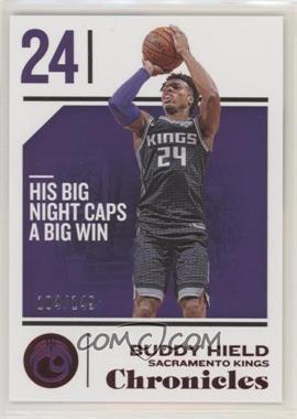 2018-19 Panini Chronicles - [Base] - Red #12 - Buddy Hield /149