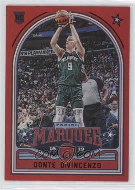 2018-19 Panini Chronicles - [Base] - Red #258 - Marquee - Donte DiVincenzo /149