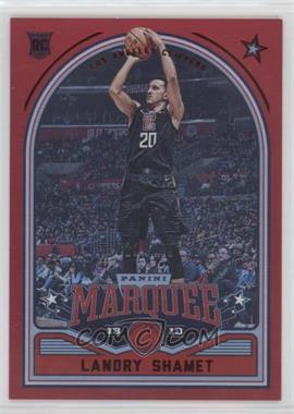 2018-19 Panini Chronicles - [Base] - Red #261 - Marquee - Landry Shamet /149