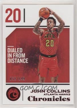 2018-19 Panini Chronicles - [Base] - Red #47 - John Collins /149